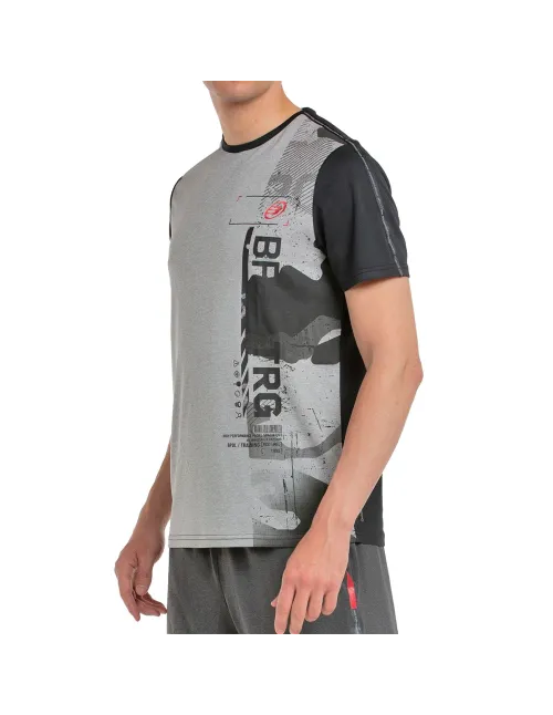 CAMISETA BULLPADEL ESTRE 151 GRIS MEDIO VIGORE | Ofertas de pádel
